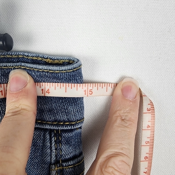 Judy Blue Distressed Relaxed Fit Jeans SIZE 28 - Picture 3 of 6